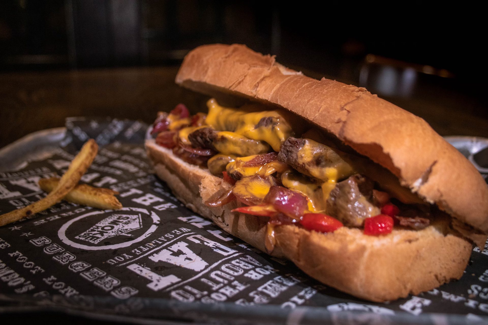 Mexican Philly Cheesesteak - The Smoke Haus